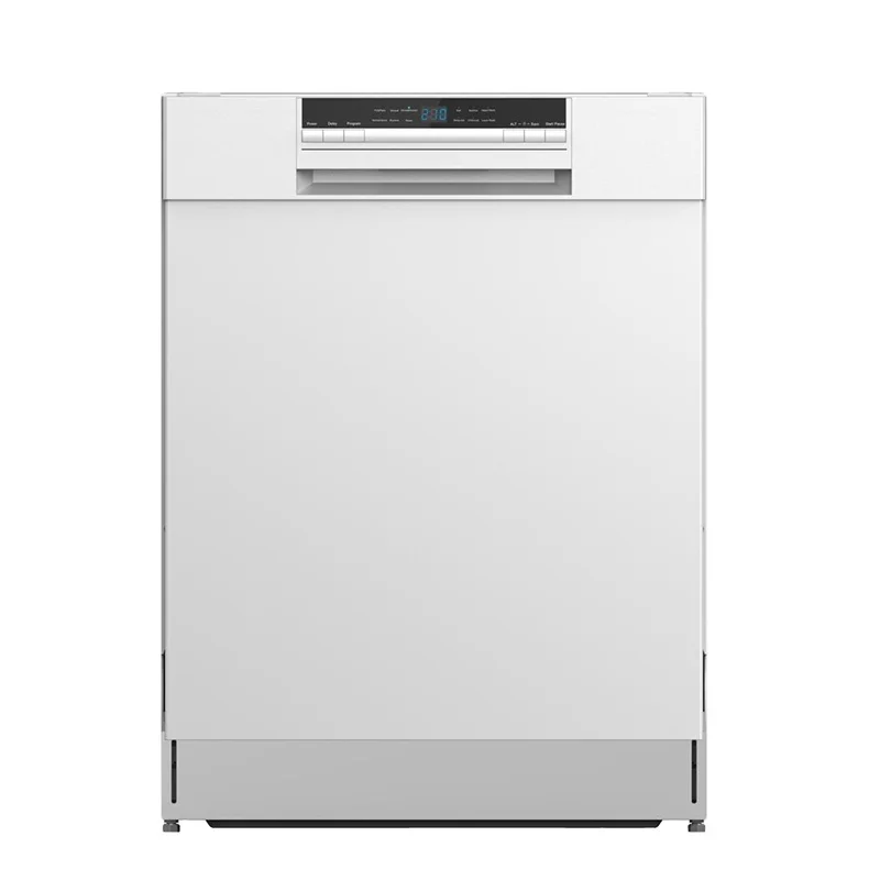 12 Set 60Hz Good Quality Stainless Steel Semi Built-in Dishwasher