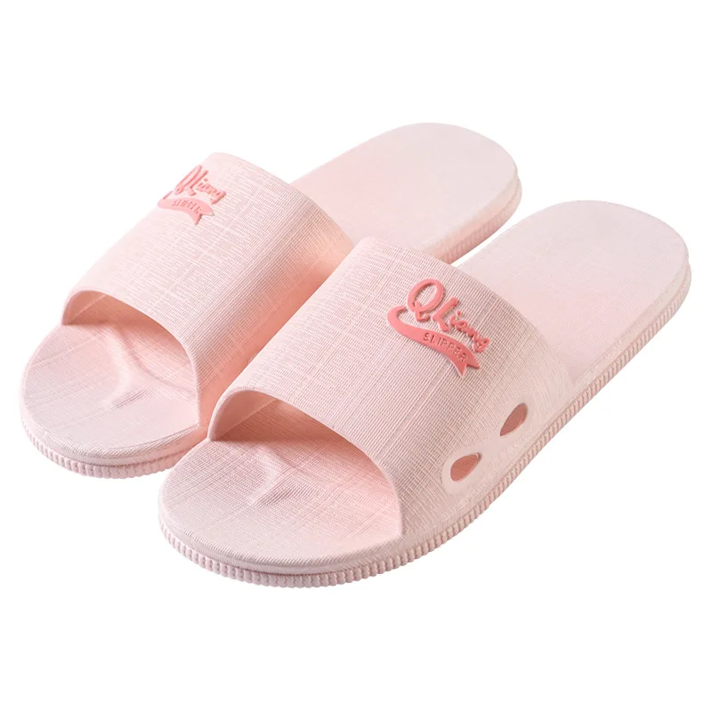 2022 Light Weight Summer Anti-Slip Bathroom Women Soft Sole House Slides Fancy Color Indoor Couple Slippers