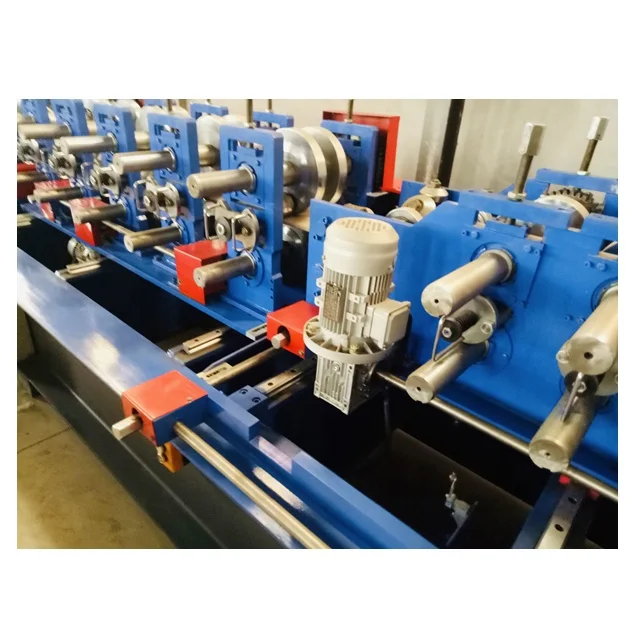 Metal C&Z profile steel frame purlins forming machine price