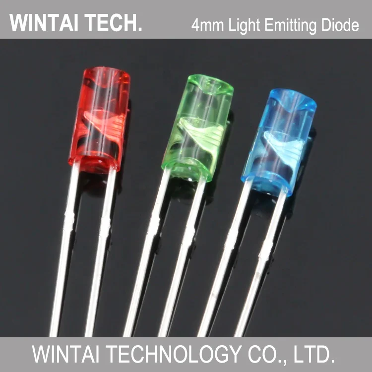 Wintai-Tech China WS2812B 5mm Led Diode Factory RGB Led Diode Supplier Led Diode Light Manufacture