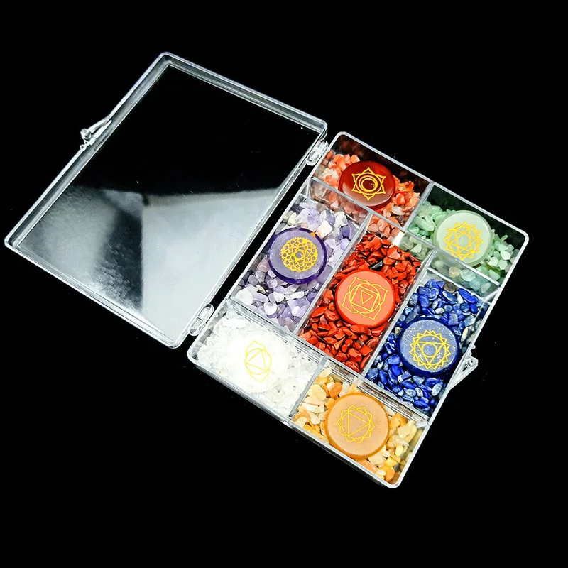 broken stone  chakra Gemstone  healing sets