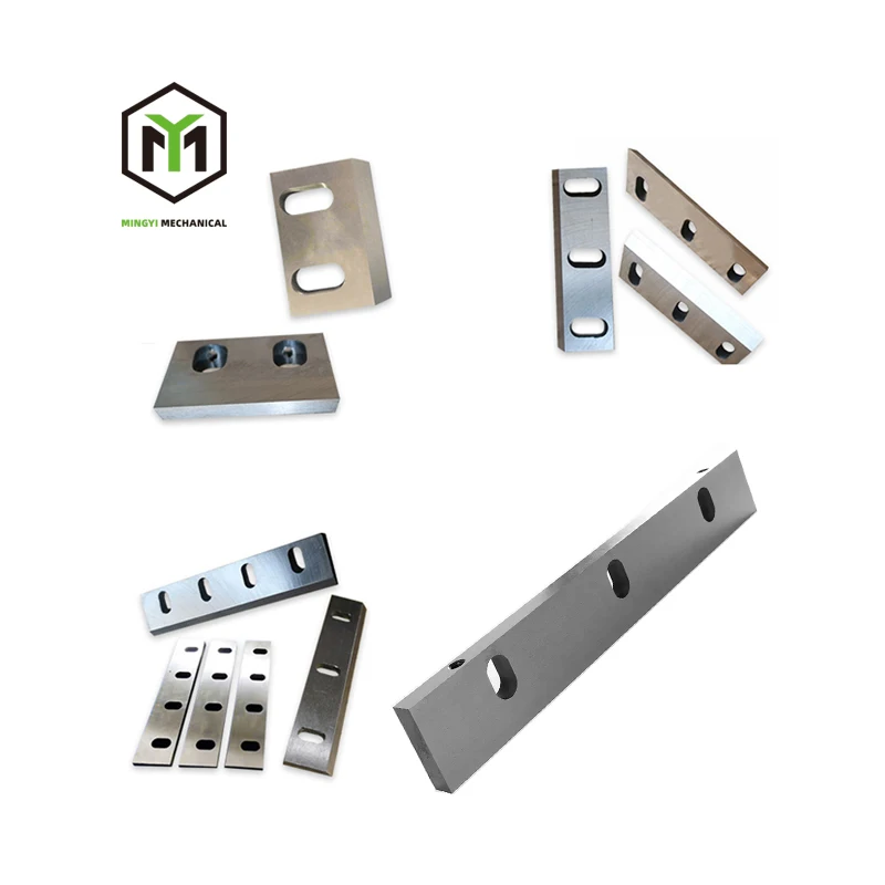 Manufacturer low price plastic nylon rubber shredder knife high hardness plastic crusher blades