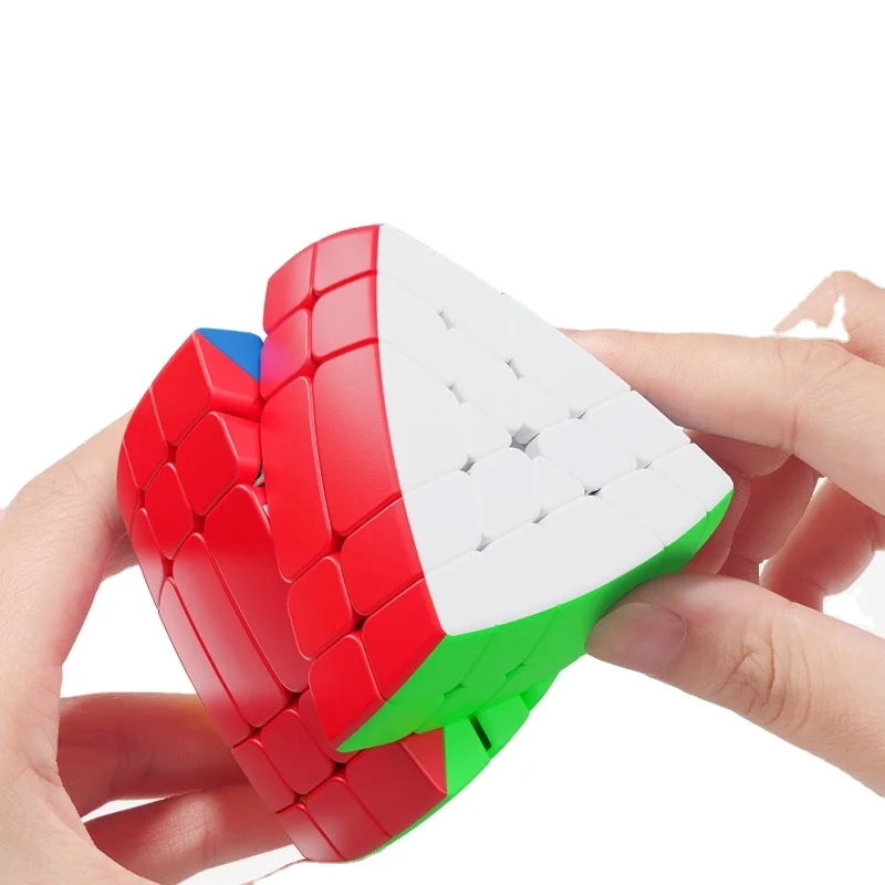 New Shengshou Five axis 4 layer cube Mastermorphix 5 layer cube Magic Tower cube  Puzzle Educational toys