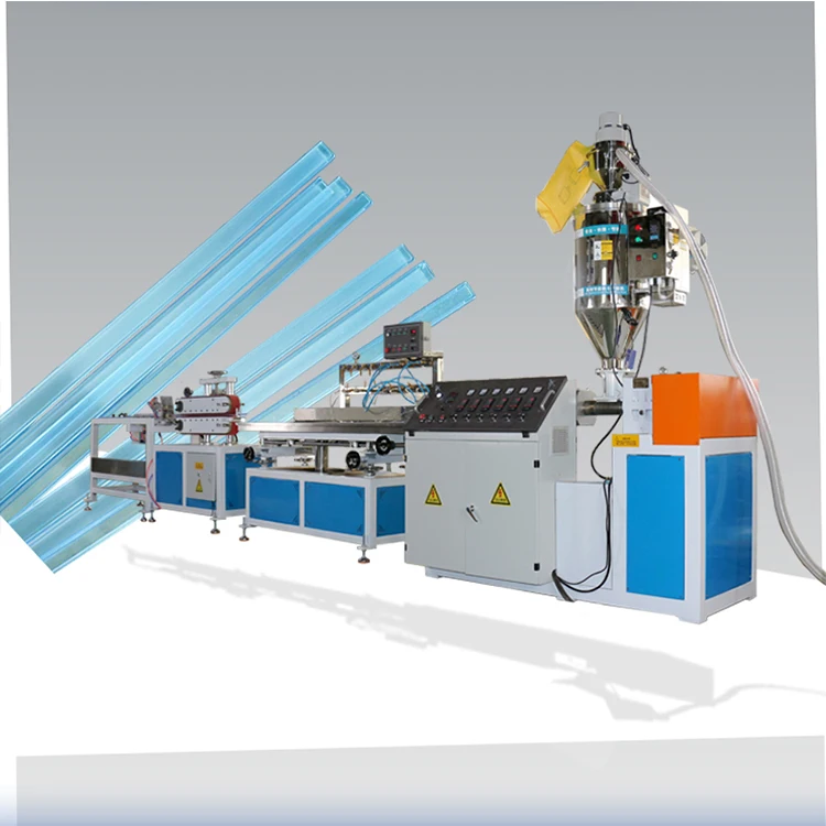 Plastic Upvc Profiles Equipments Pp Sheet Pvc Profile Extrusion Line Plastic Extruders Pvc Windows Profile Extrusion Line