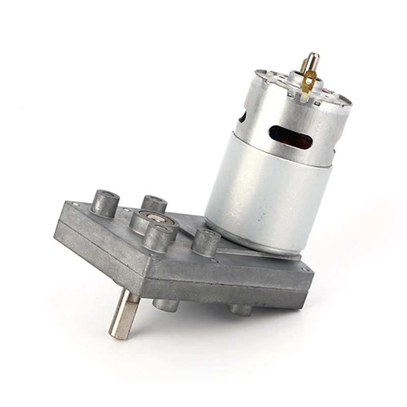 DM-95SS 775 95 мм 12v 24v 45W металлический вал цилиндрическое зубчатое колесо предназначено для уменьшения плоская коробка передач с высоким крутящим моментом 80 кг двигатель постоянного тока
