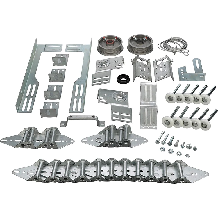 Heavy Duty 11 GA 18x10 16x10 Garage Door Parts Garage Door Hardware Complete Kit