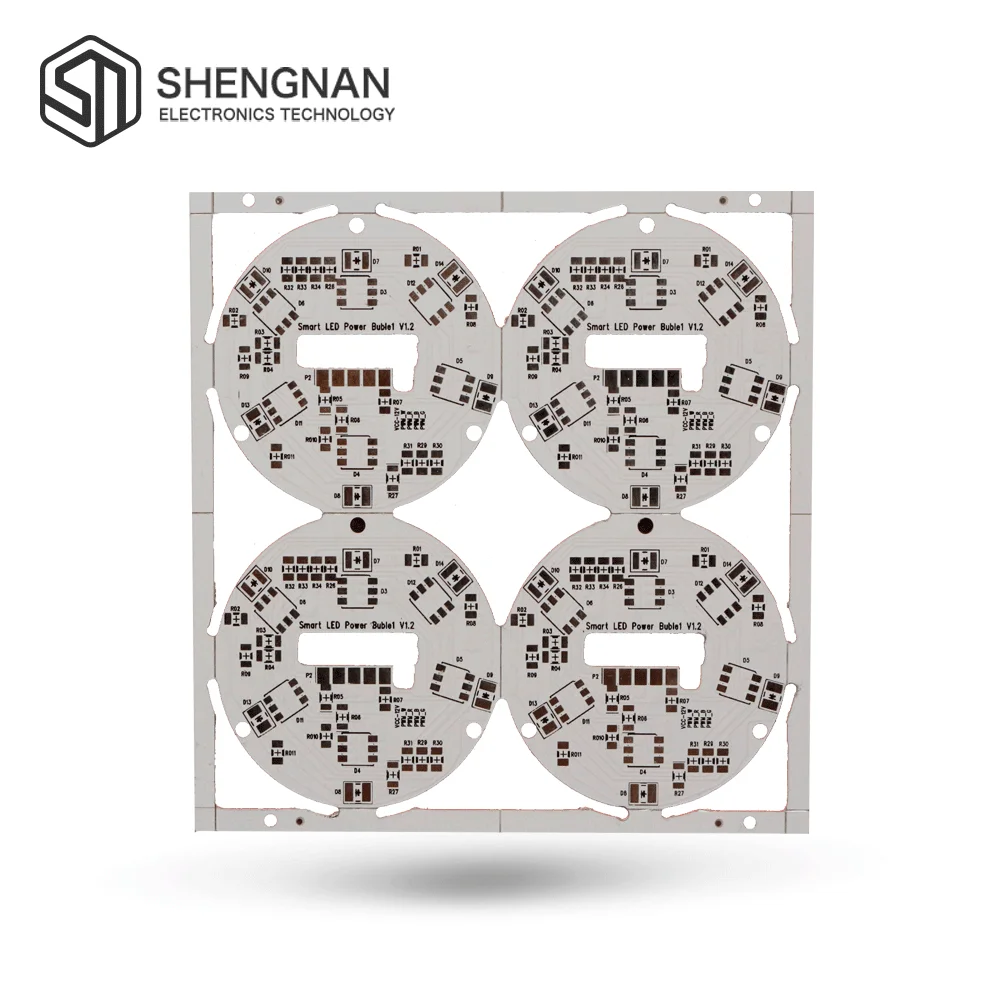 Remote control 7 color LED light board  PCB manufacturer  Design and development of PCBA  Electronic assembly