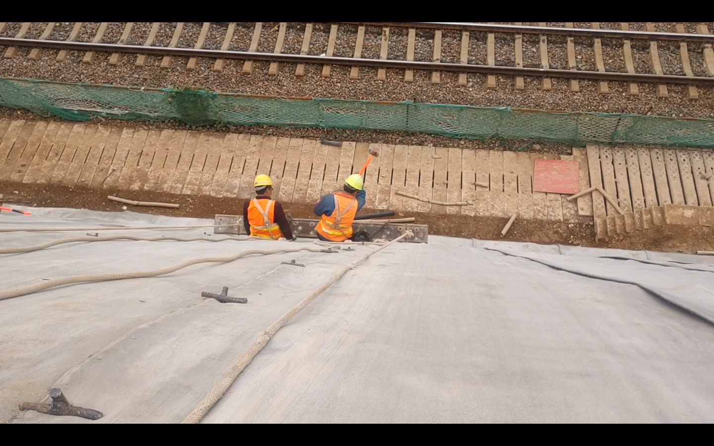 concrete fabrics for canals  cement  Blanket For Artificial  Landfill Material