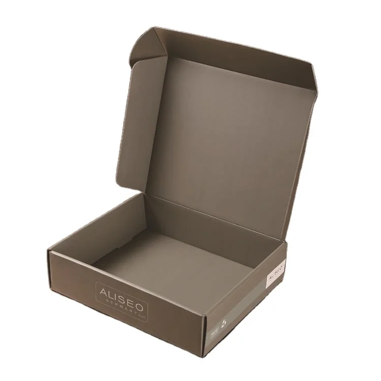 Индивидуальная привлекательная цена, Лидер продаж, крафт-портативный биоразлагаемый экологичный Компостируемый гофрированный упаковочный ящик для одежды, почтовый ящик