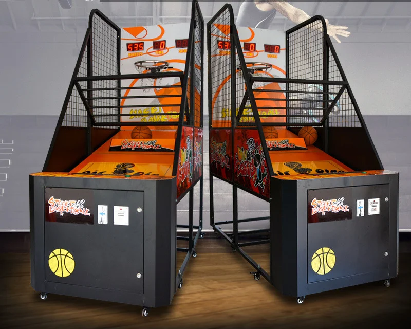 Manufacture Adult Indoor Electronic Arcade Basketball Games Machines Coin Operated Game Basketball Machine