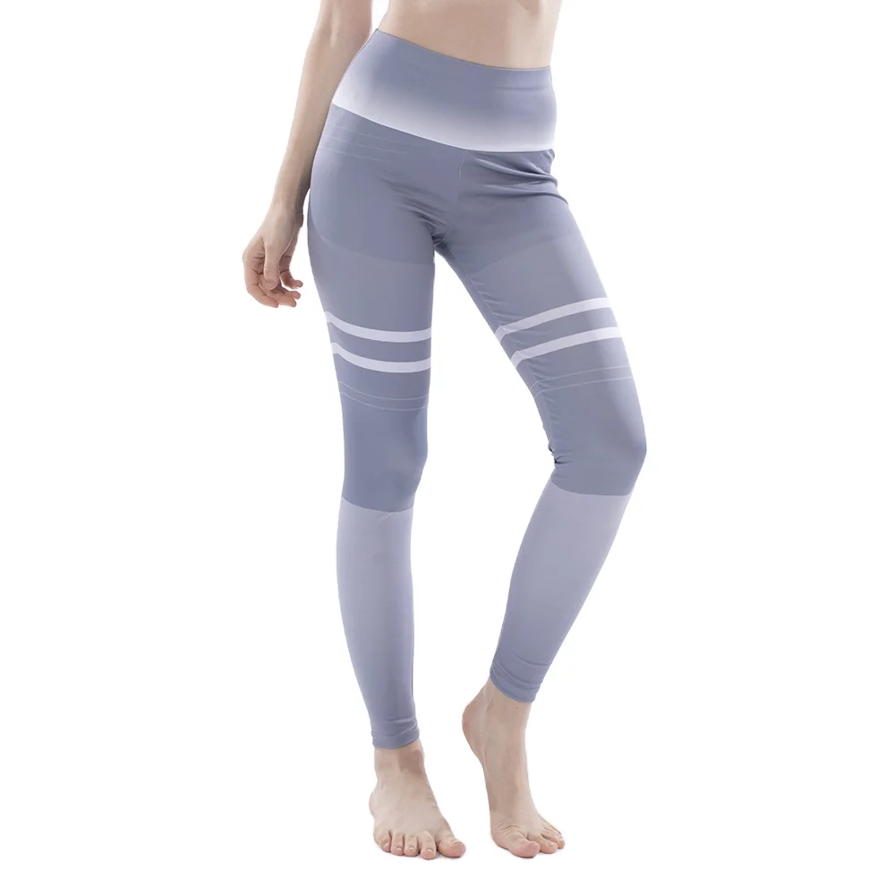Простые тренировочные штаны для бега йоги женские обтягивающие спортивные Леггинсы