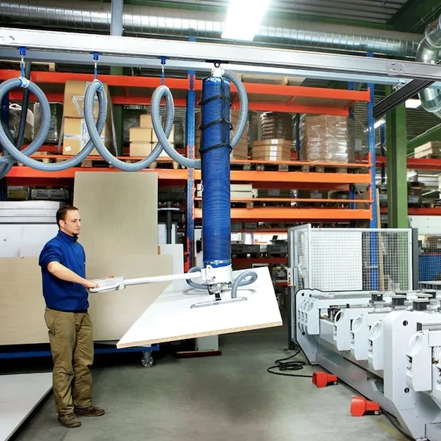 wood panel suction cup vacuum lifter sheet material mdf board vacuum lifter for chipboard panel