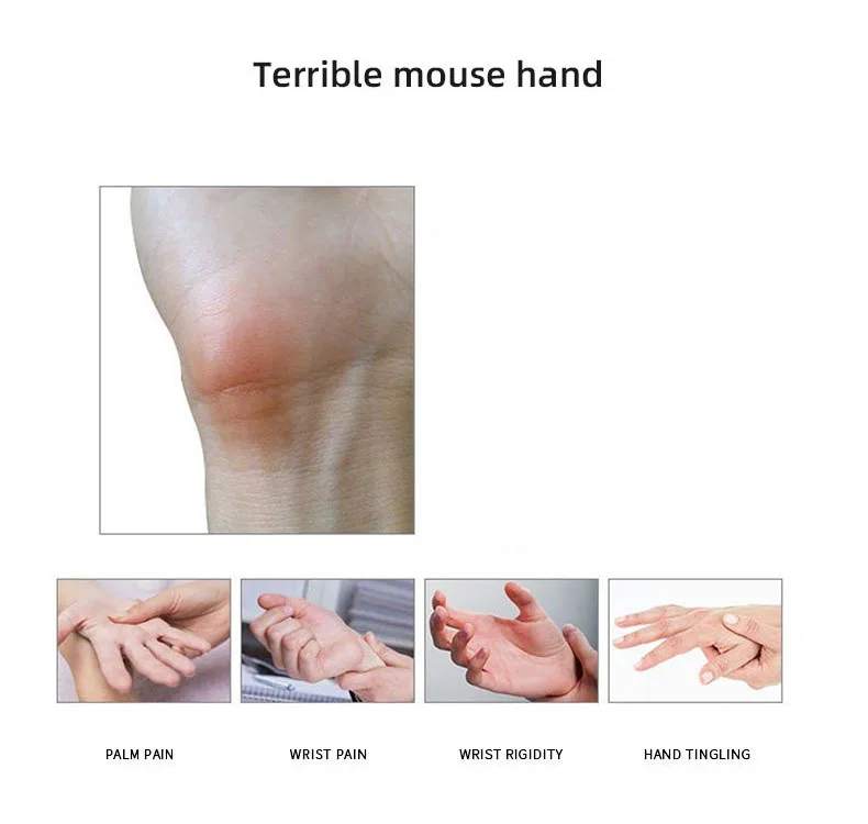 HOT Selling Soft Heart-Shaped Silicone Ergonomic Wrist Rest Mouse Pad