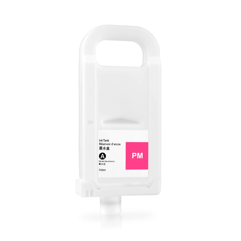 12 Colors 700ML PFI 701 702 Refillable Ink Cartridges For Canon IPF 8100 9100 8110 9110 IPF8000
