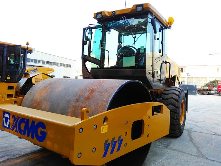 XCMG официальный XS203J уплотнительный Вибрационный ролик 20 тонн использованный вибрационный Двойной барабанный дорожный каток