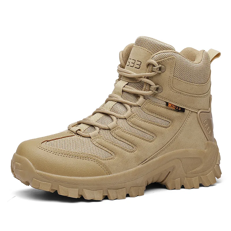 Field  Combat Plus-size boots Men Outdoor Special Forces combat boots High-top field boots men