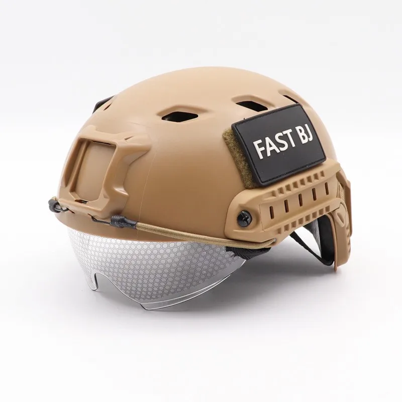Game Helmet Tactical Hunting Helmet Fast BJ Tactical Helmet With Googgles