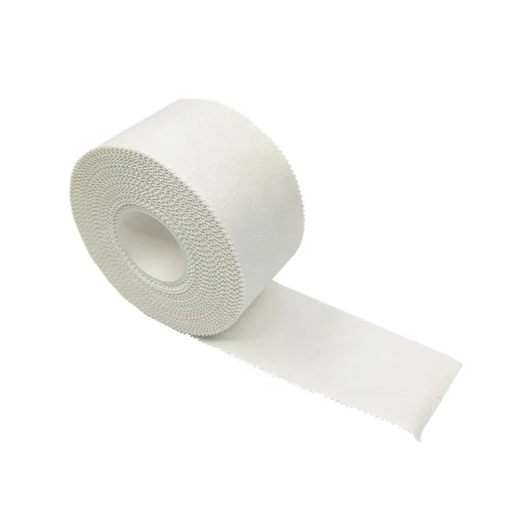 White Color Rayon Material Rigid Strapping Tape for Sports Training