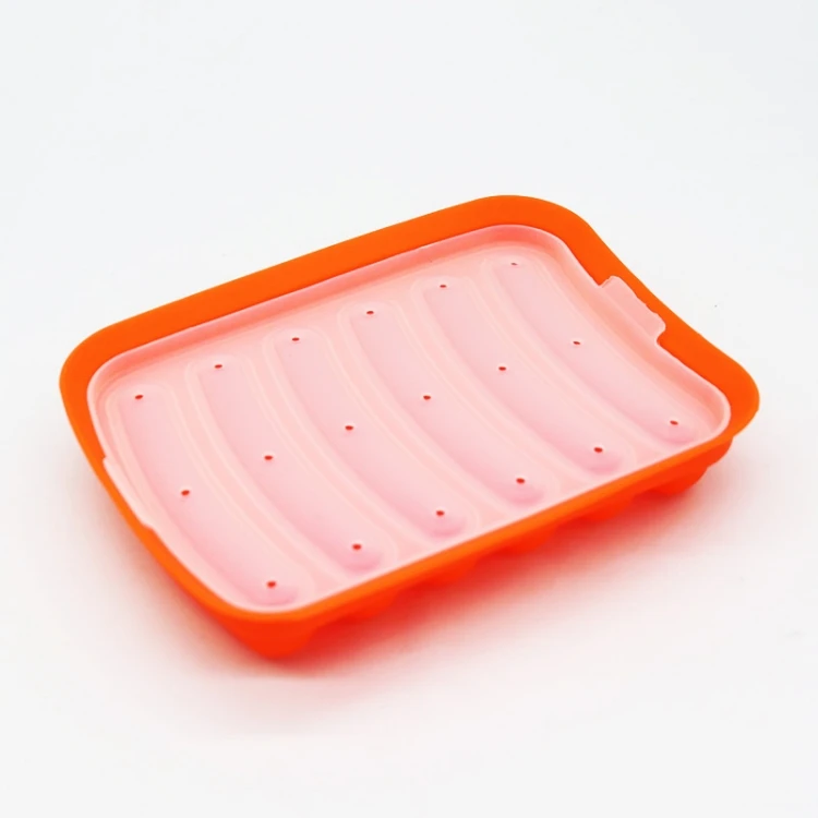 BPA free silicon sausage moldes de silicon para jabon mold stuffing machine maker mold Wholesale Kitchen DIY Hot Dogs Silicone
