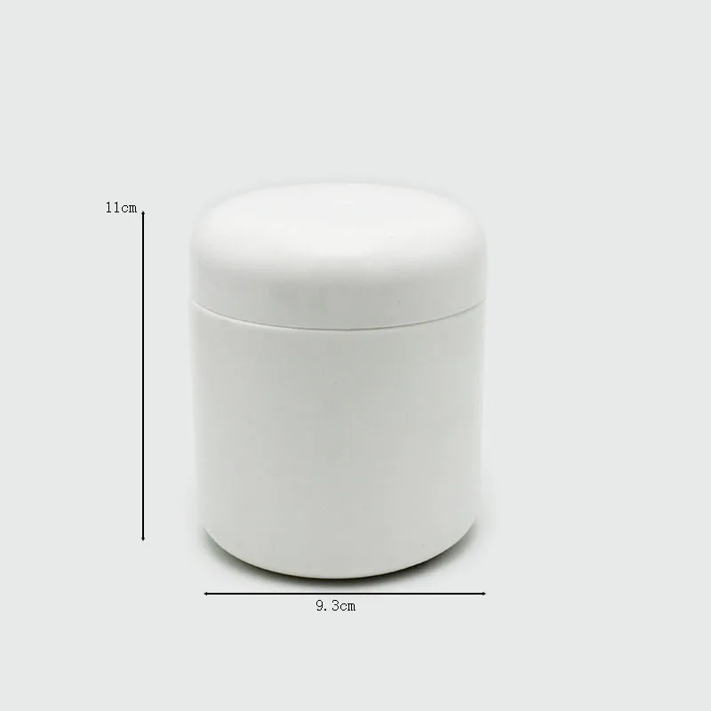 250g Plastic HDPE Food Storage Container Jar Kitchen Bulk Sealed Cans Refrigerator Multigrain Tank Container for Cereal Pot