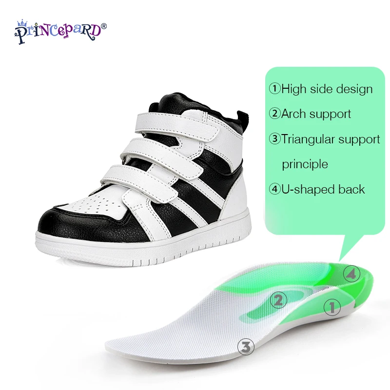 Princepard Breathable Kids Other Functional Shoes Sport Shoes for Kids Flat Foot Orthopedic Shoes