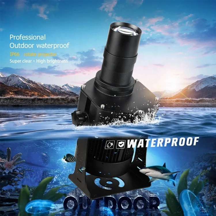 150W gobo projector Hot in the market Floor Projector light IP20 USA Korean KC CE certification logo projector