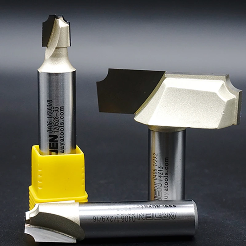 Arden Dye Belly Cleaning Knife Woodworking Milling Cutter Slotting Tool Trimming Machine Head Engraving Machine Router Bit