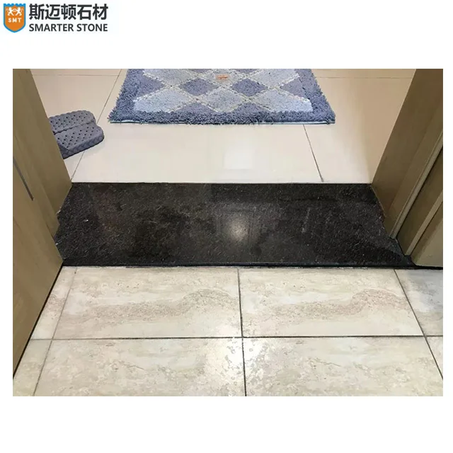 Hot Sale Waterproof Black galaxy marble threshold for hotel apartment villa