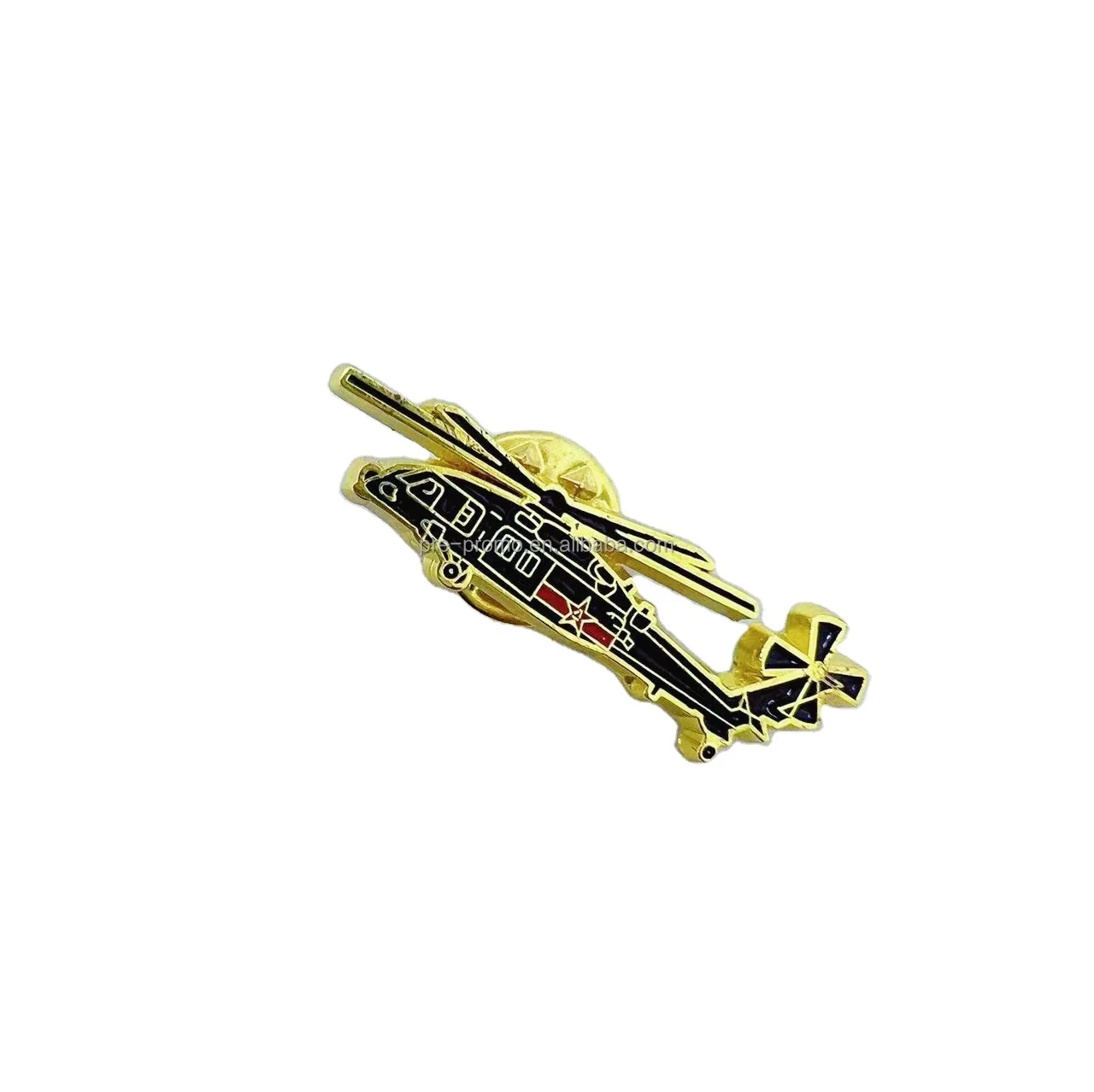Wholesale Custom Stocked Zinc Alloy Aircraft Pin Metal Airplane Pin Badge