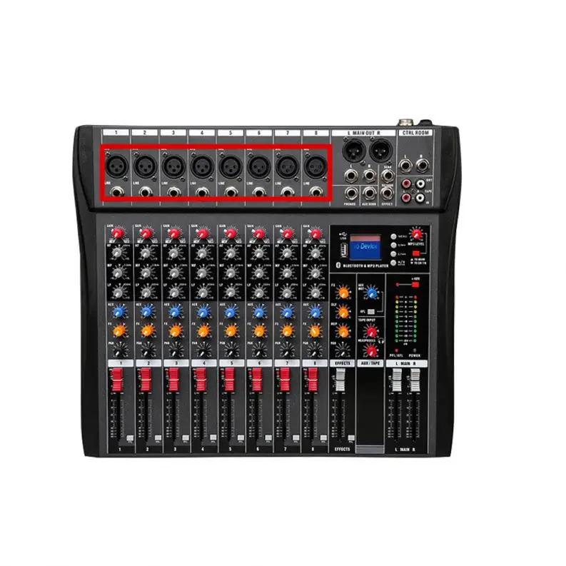 China Performance Studio Digital Professional Audio Mixer Console