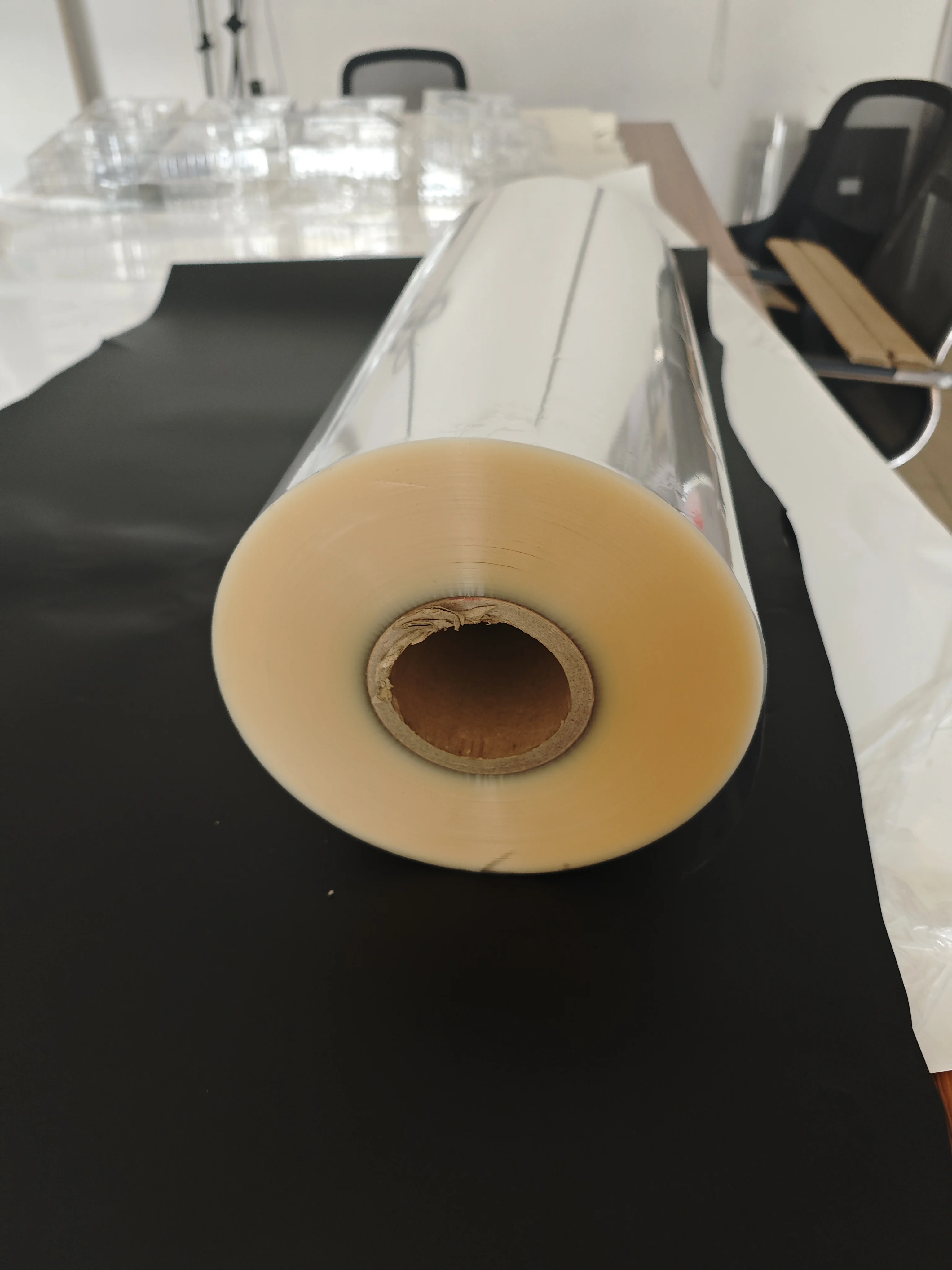 Clear 25 micron BOPP Polypropylene film Transparent Film Rolls For Printing