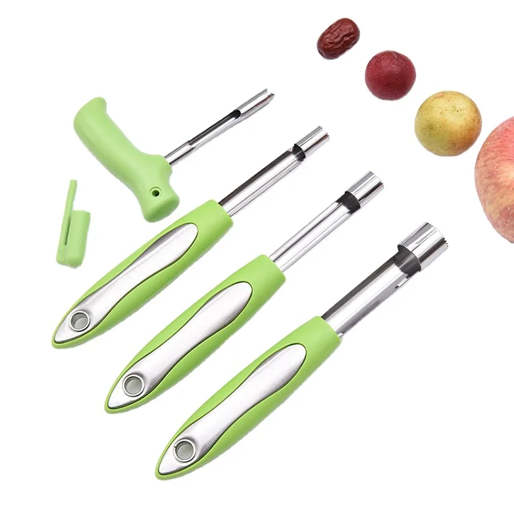 Home Kitchen Stainless Steel Fruit Seed Remover Apple Corer For Pear Cherry Jujube