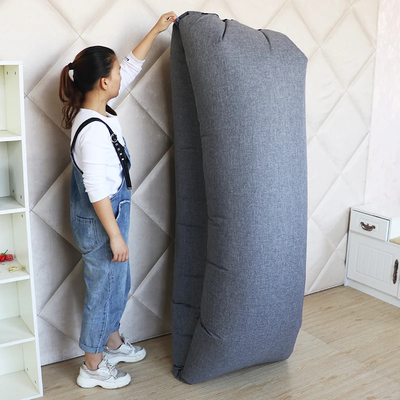 
humanity design system come pull out inflatable bed mattress dorm sle 2021 air sofa Custom factory 