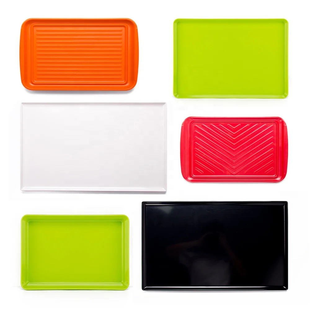 Белый лоток из меламина и лоток для выпечки могут быть изготовлены по индивидуальному заказу с логотипом