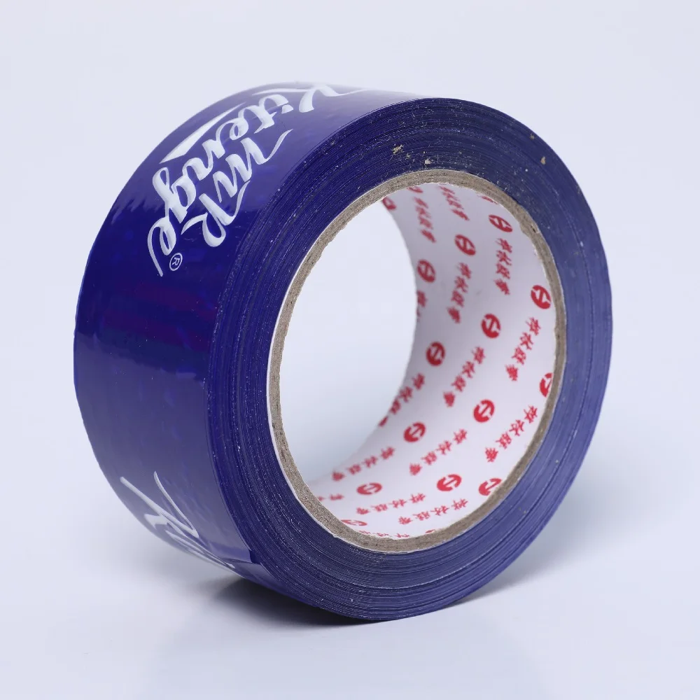 Custom Printed Shipping Box OPP Tape Self Adhesive Transparent Invisible Duct Bopp Clear Package Tape Jumbo Roll