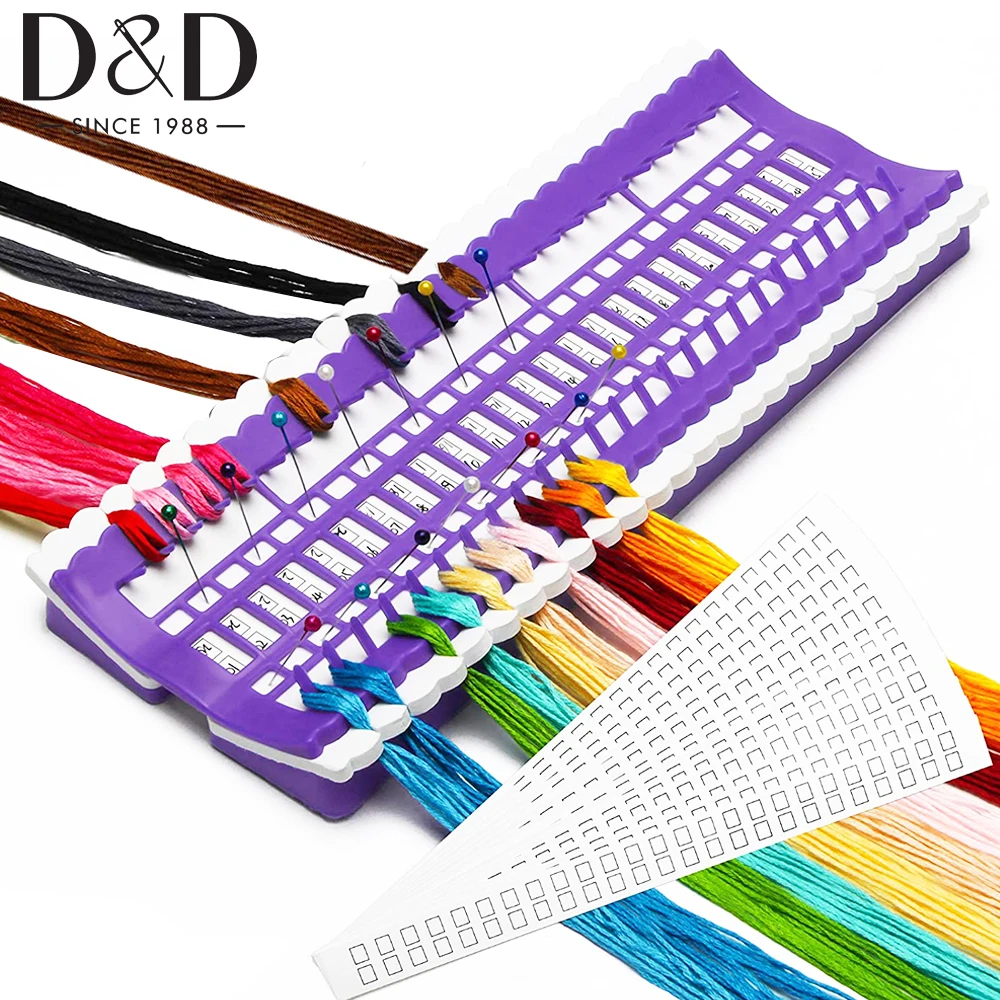 New Arrival 50 Positions Sewing Thread Holder Support Replace Embroidery Floss Organizer Household Floss Thread Organizer