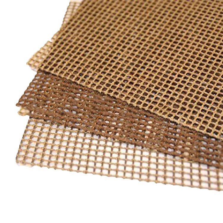 Industrial PTFE coated open mesh fiberglass belt