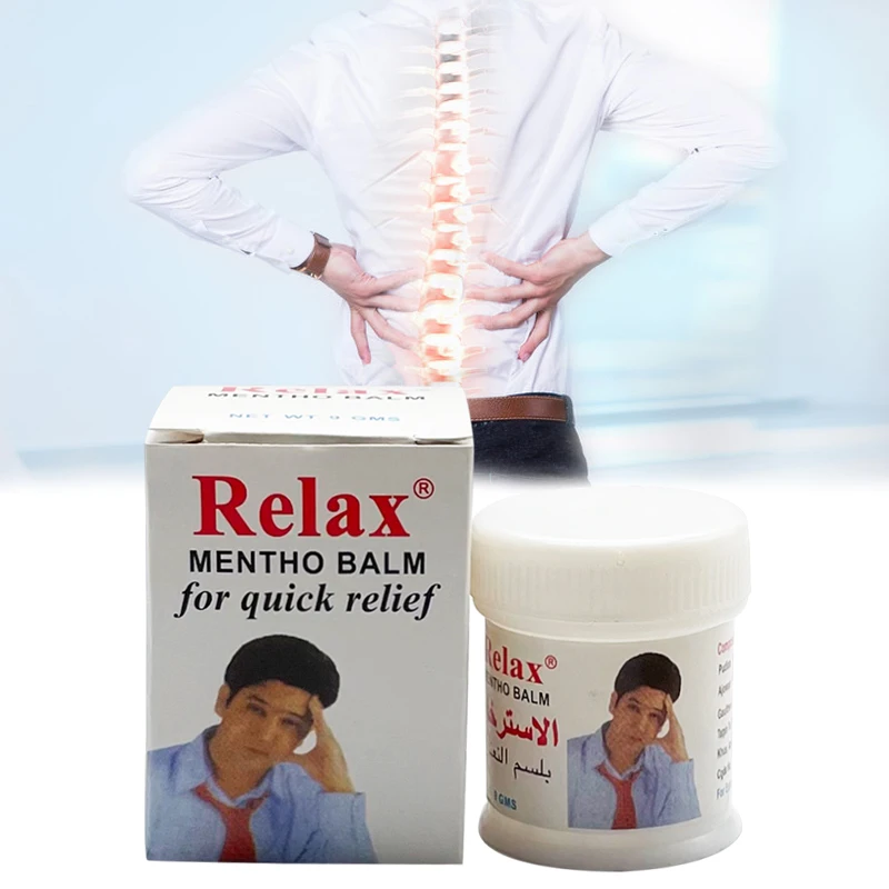 Relaxing Menthol Balm Anti-Mosquito Cooling Oil Ointment For Sprains Joint Pain Headache Dizziness Anti-itching Cream