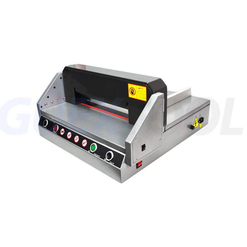G330 Semi-Automatic Paper Cutting Machine Desktop File Book Cutter Heavy Duty Paper Cutter Infrared Positioning Cutting Tools