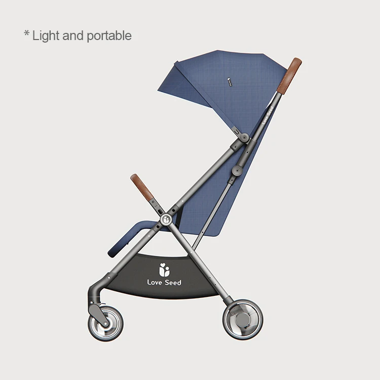 Best Selling High Quality Baby Ride On Push Chair Easy Folding Light Weight Baby Carriage Simple Design Baby Stroller