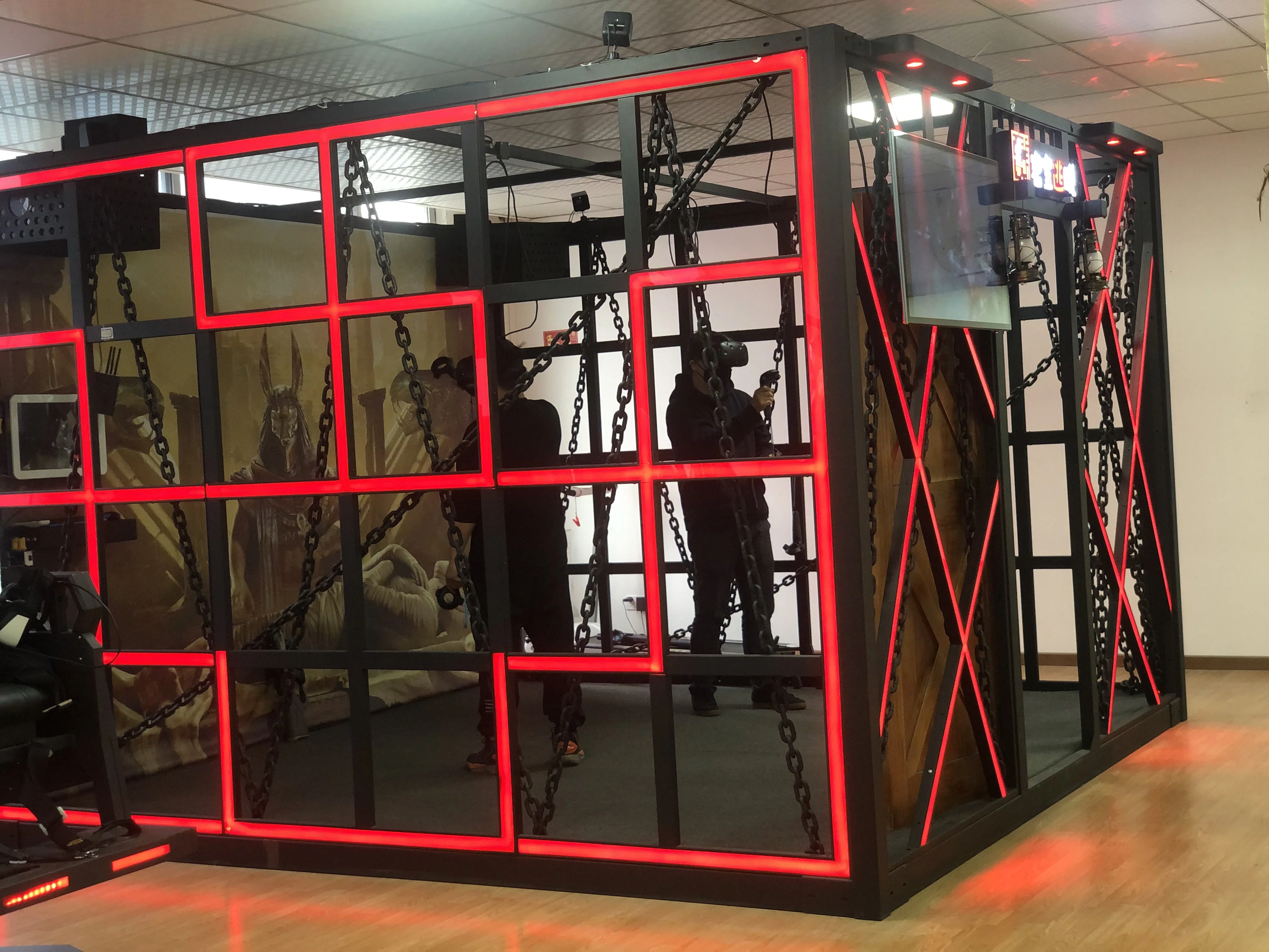 VR Escape Quest Room Interactive Battle Vr Multiplayer Games Shooter Virtual Reality Vive Vr Multiplayer Game Escape Room