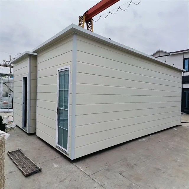 new design good price 20ft 40ft panel prefab  luxury 3 stackable modular portable home foldable container house