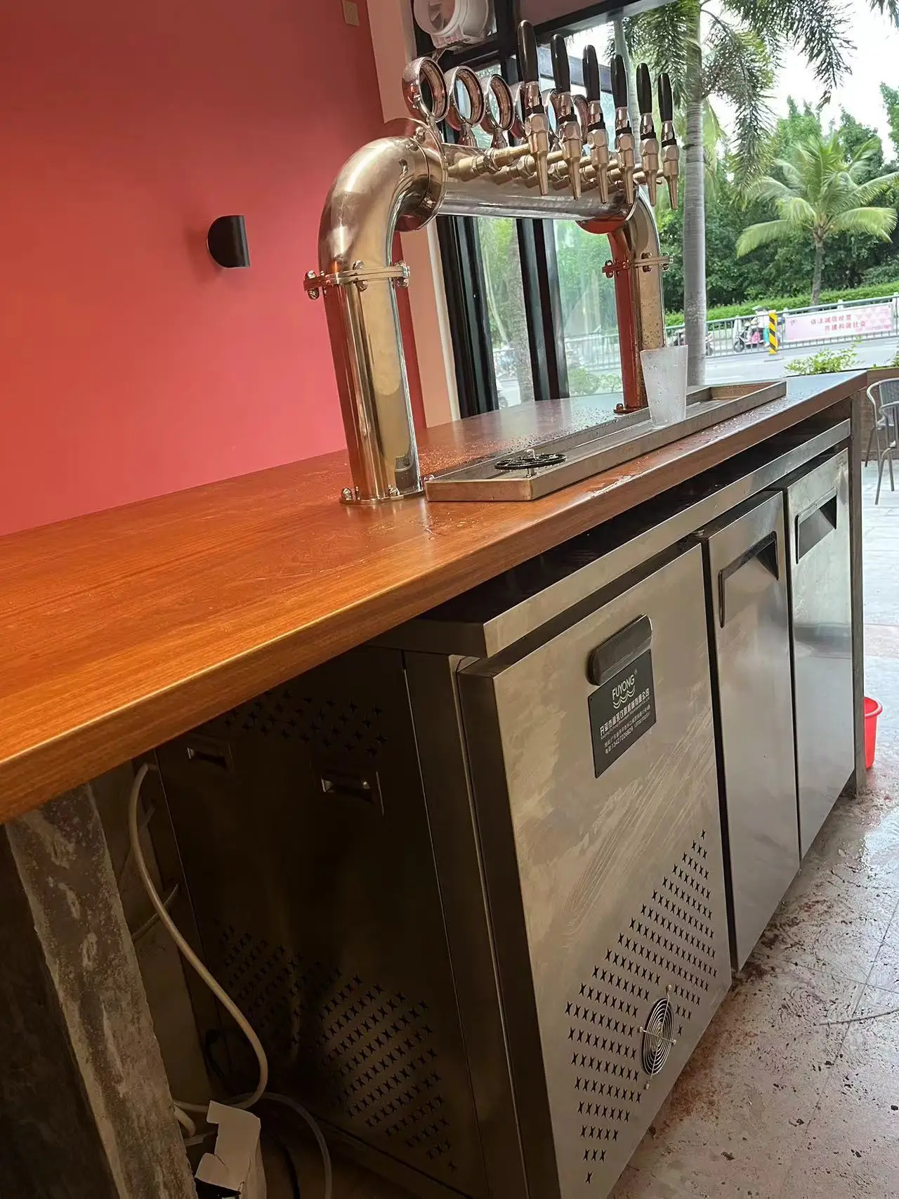 beer kegerator dispenser beer cooler for 4 kegs 6 kegs 8 kegs