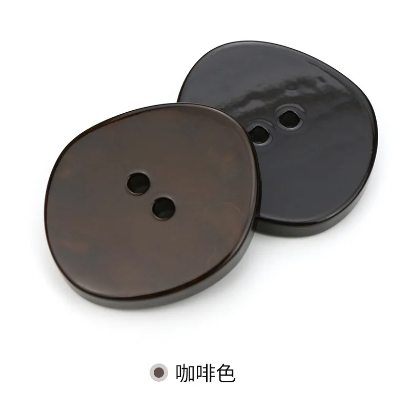 Fashion Designs Resin Buttons Special Shaped 4 Holes Sewing Button For Garment DIY Craft Decoration Red  Plastic Button