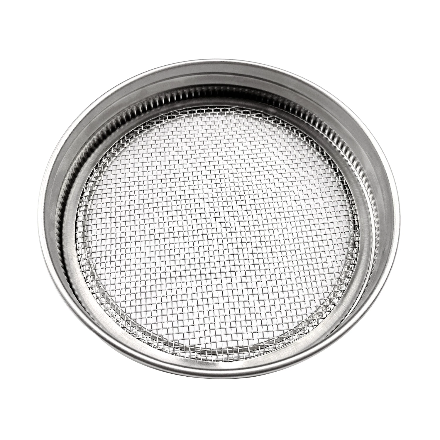 304 Stainless Steel 86 70mm Growing Kit Cover Mason Sprouting Jar Lid Microgreen Tray for Broccoli Wheat Bud Seed Germination