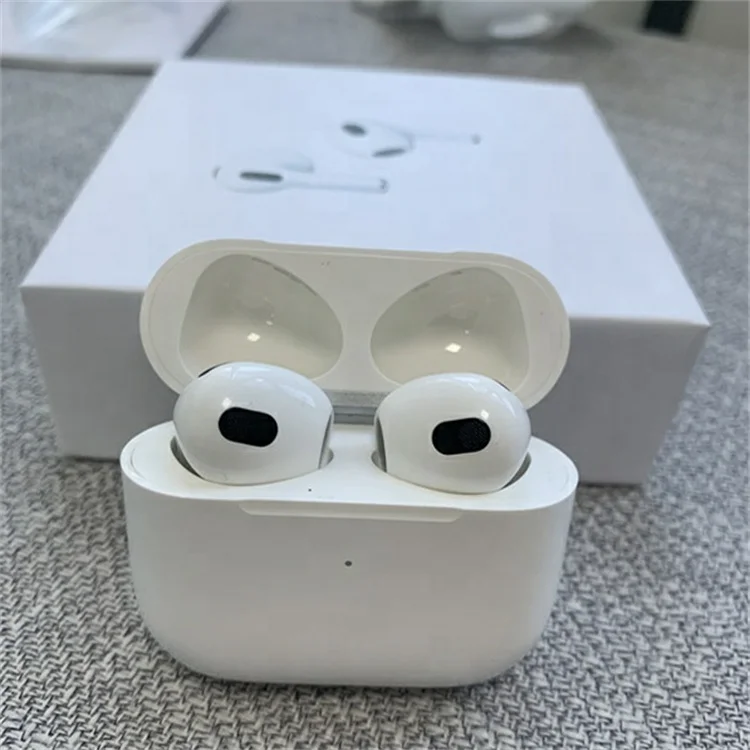 2021 Original 1:1 clone 3rd generation wireless earbuds GPS tracker Spatial audio 6 hours play Aire 2 pods gen 3 airpoders pro 3