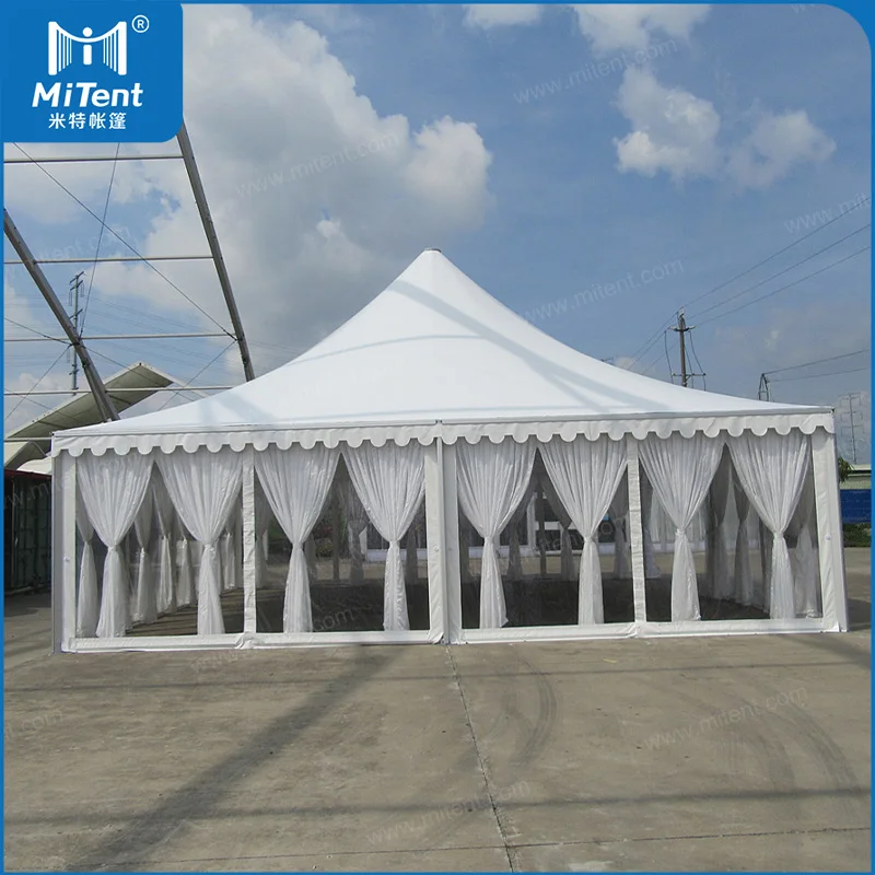 Элегантный ПВХ водонепроницаемый брак шатер палатка для наружных романтических красивых событий