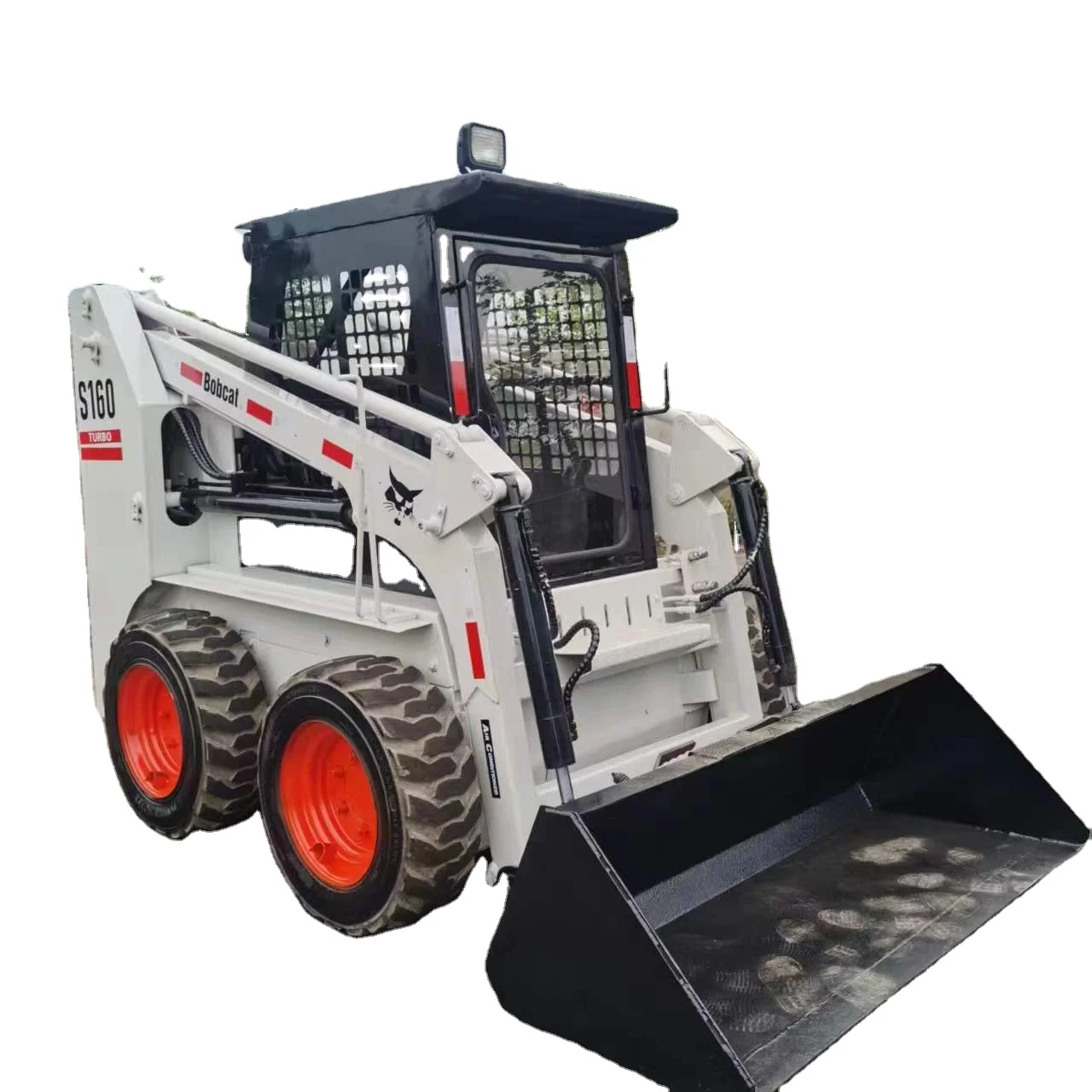 Used skid stree loader bobcat S160 Construction Waster Disposal Equipment Stockpiling Earthmoving Materials
