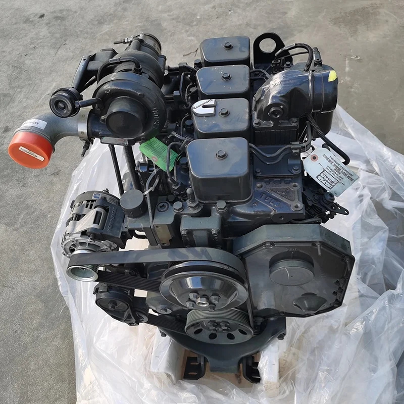 Genuine original 4B3.9 diesel motor engine assembly 4 cylinder 82KW CPL8238 110HP performance engine electronic for excavator