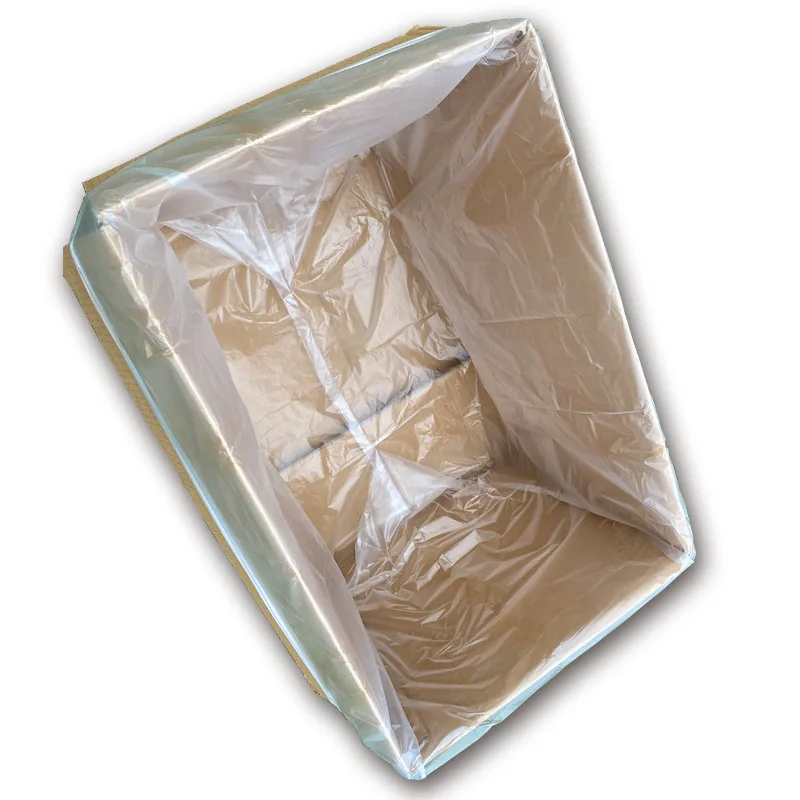 Large Custom Size Clear Flat PE Polyethylene Bags Transparent Poly Plastic Packaging for Candy Features Gusset and Pocket